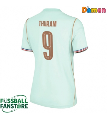 Frankreich Marcus Thuram #9 Replik Auswärtstrikot Damen WM 2026 Kurzarm